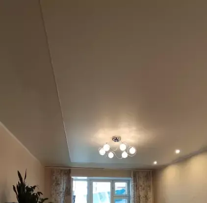 Натяжной потолок в спальню — Вологда, Рабочая, 9а, фото 1
